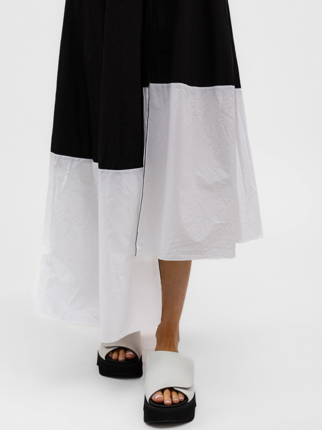 Xenia Design Dress RIKO Dress In White And Black From Xenia Design