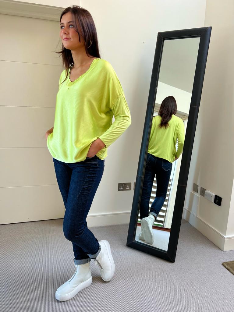 DIFFUSION NEW IN SPRING SUMMER 2023 BRIGHT LONG SLEEVE TOP IRISH SHOPPING SMALL BUSINESS