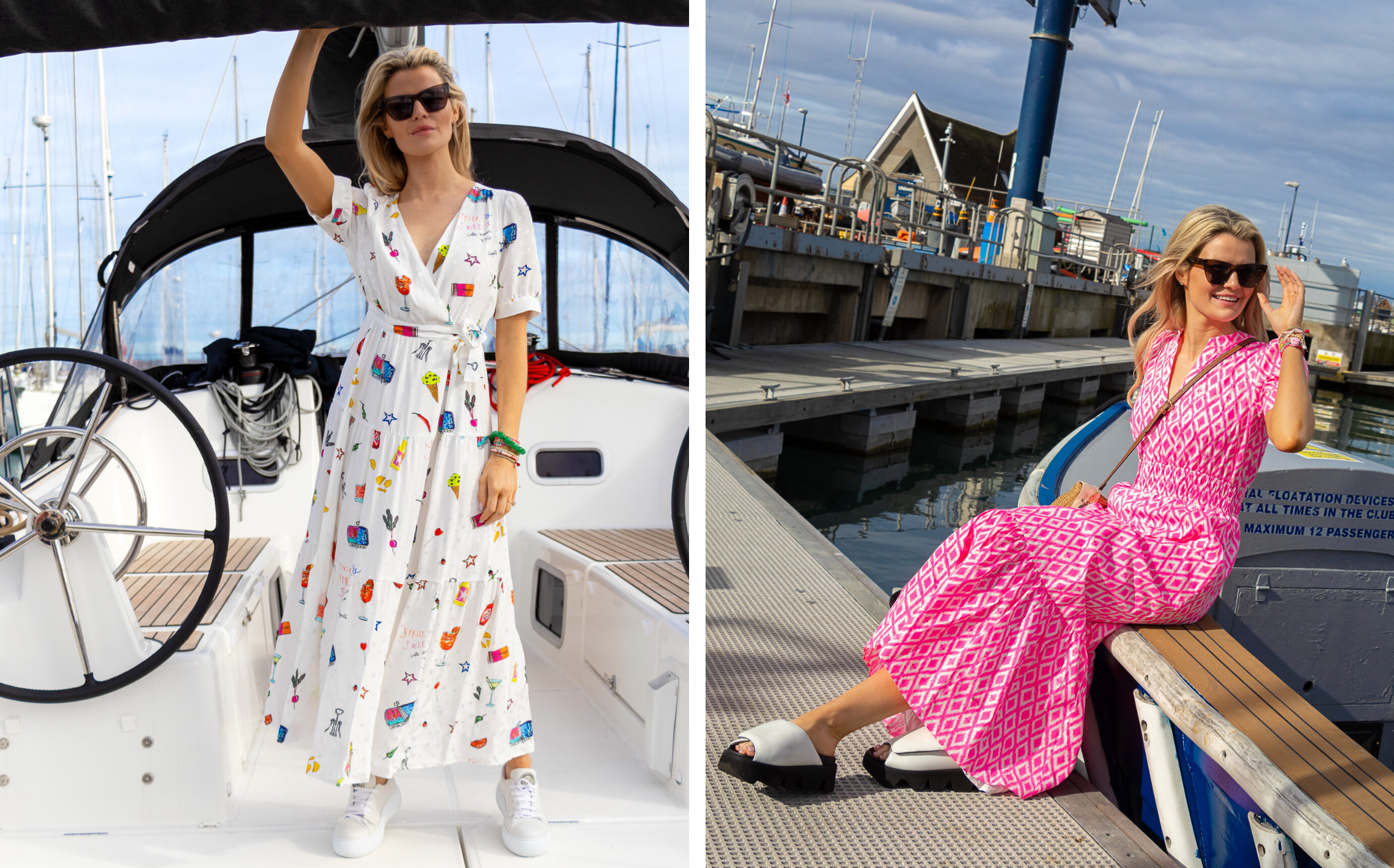 Our SS25 Photoshoot at Howth Yacht Club