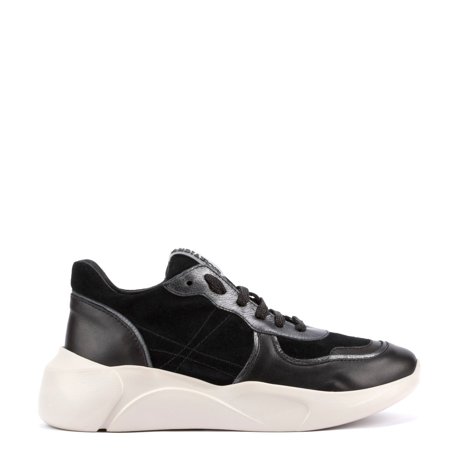 Andia Fora Sneakers Andia Fora Spike Suede and Leather Sneakers