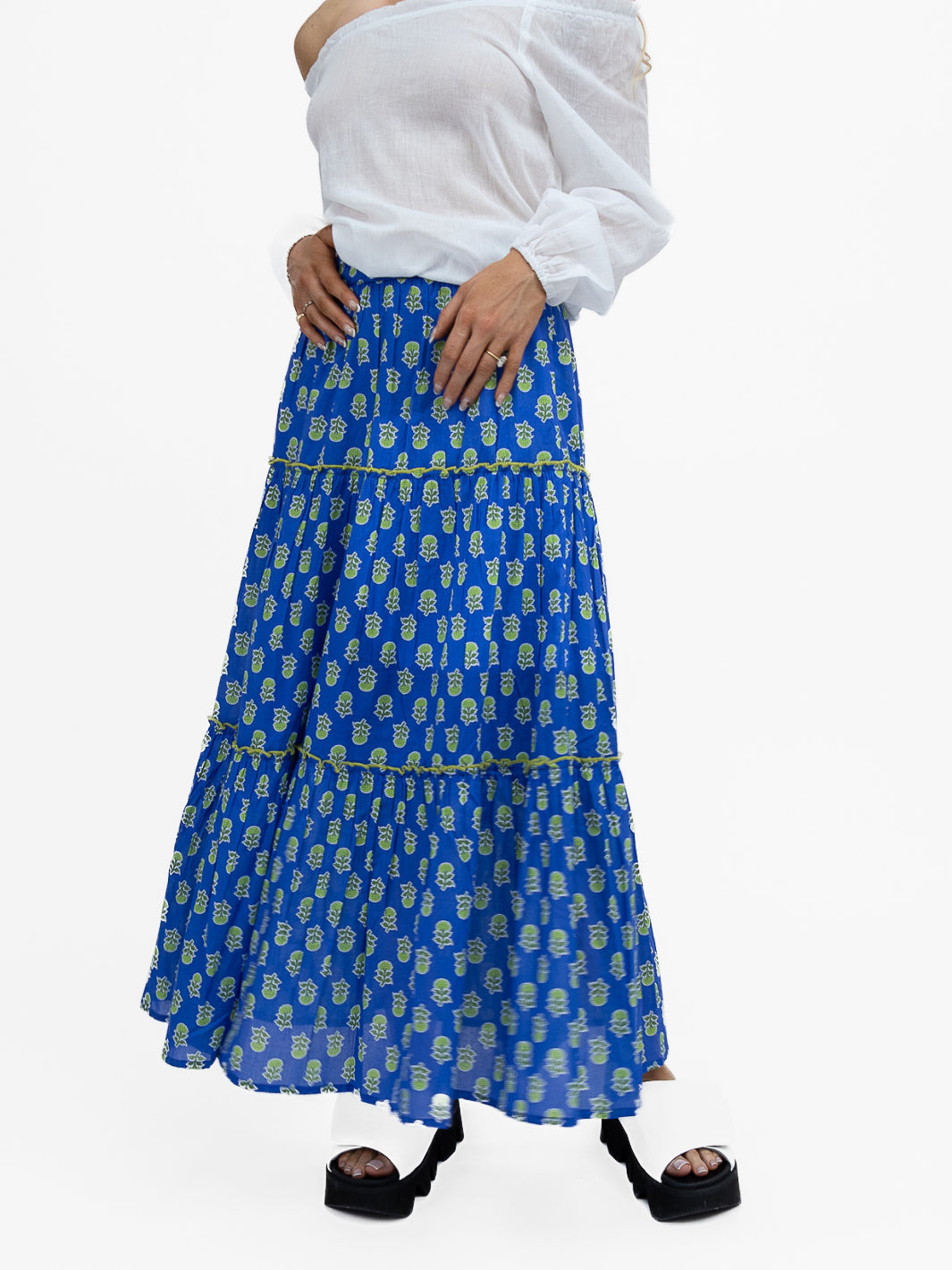 Aspiga Skirt Bea Printed Organic Cotton Skirt From Aspiga