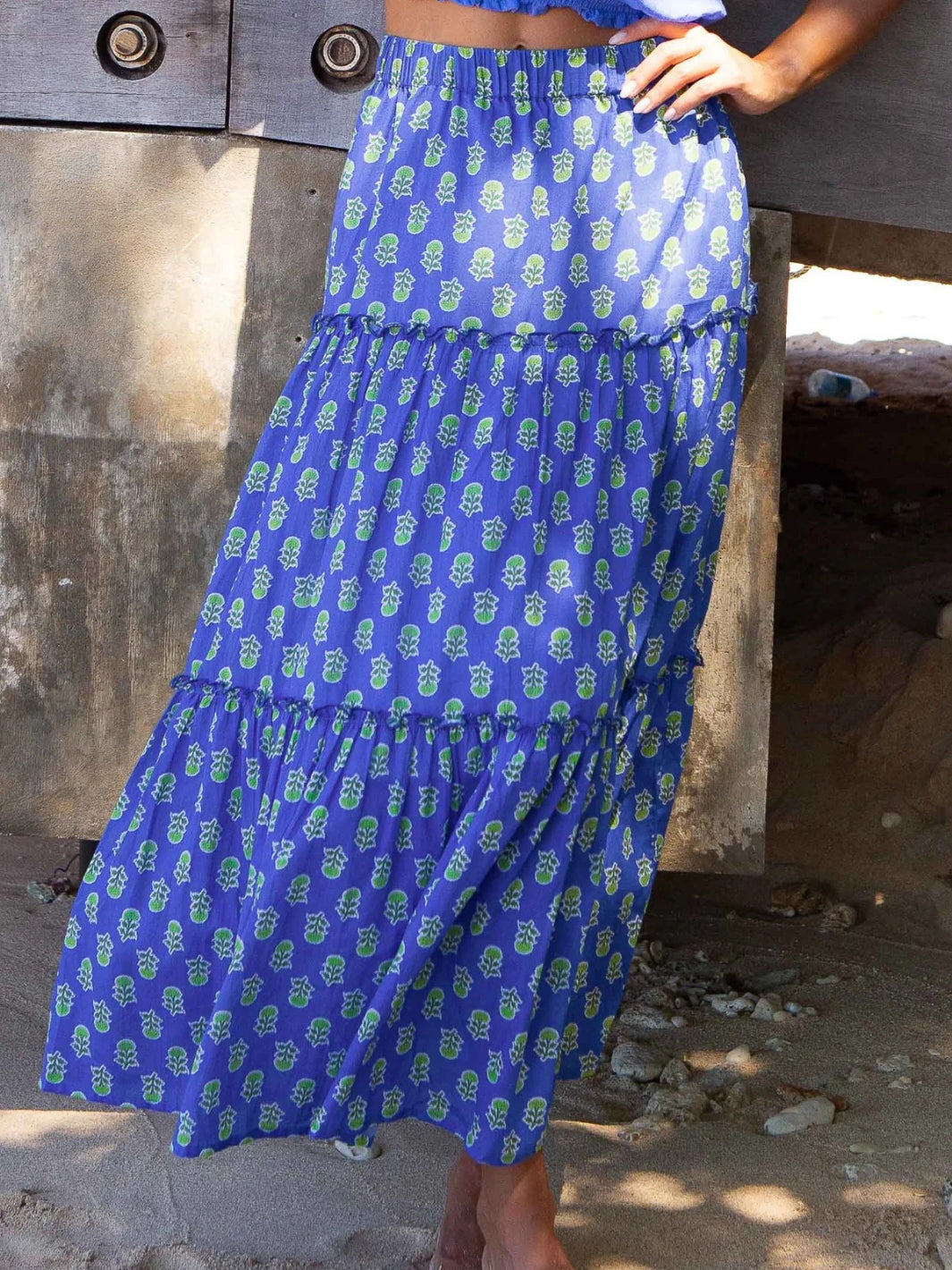 Aspiga Skirt Bea Printed Organic Cotton Skirt From Aspiga