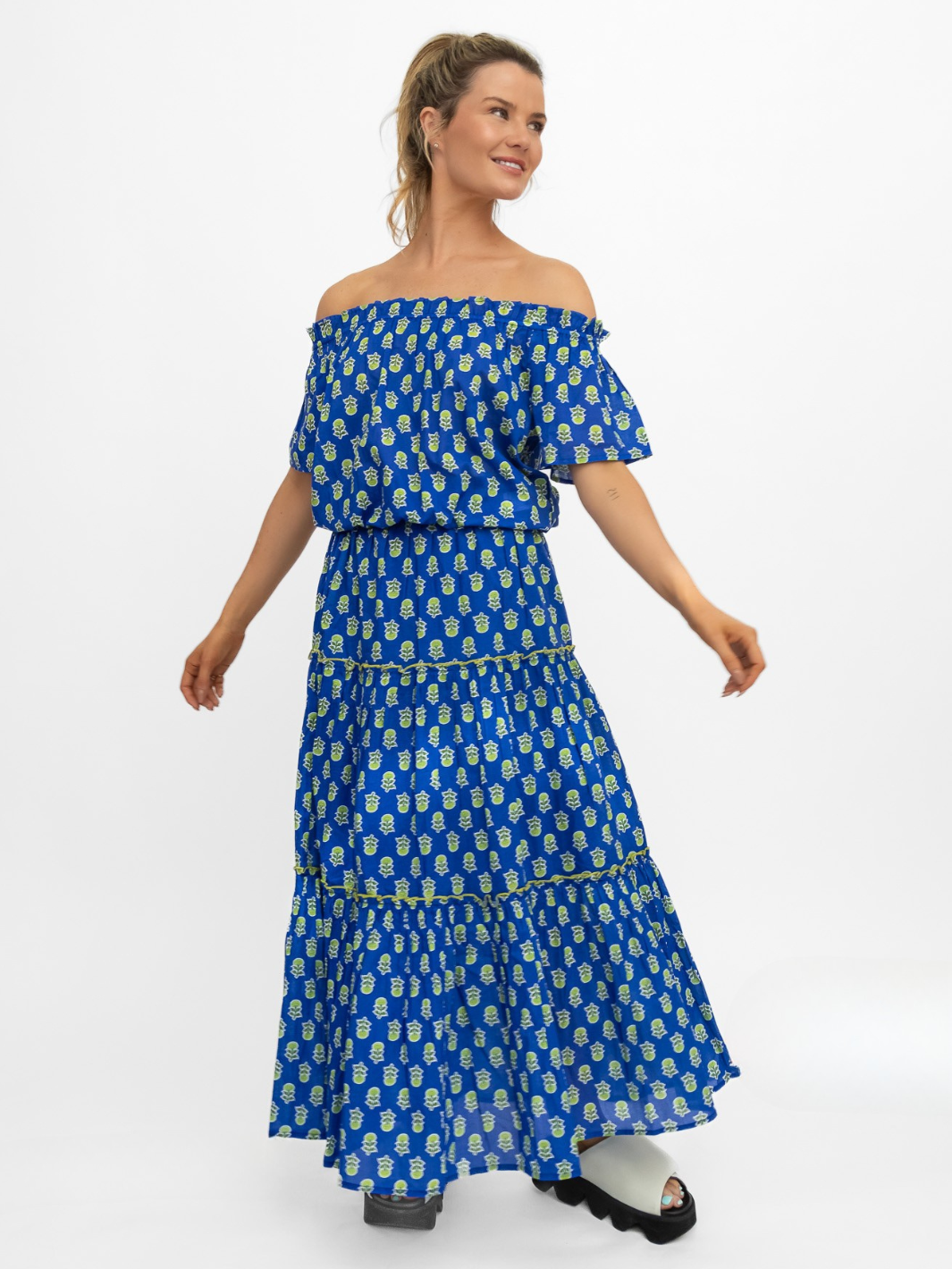 Aspiga Skirt Bea Printed Organic Cotton Skirt From Aspiga
