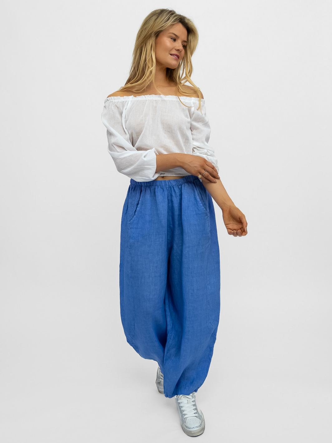 Aspiga Top Ilana Long Sleeve Frill Gauze Top From Aspiga