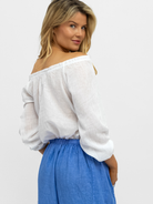 Aspiga Top Ilana Long Sleeve Frill Gauze Top From Aspiga