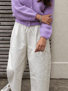 Diffusion by Kate Cardigan One Size Sophie Mohair Cardigan in Lilac