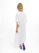 Diffusion By Kate Dress One Size Wendy Linen Dress In White