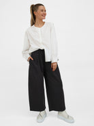 Diffusion by Kate Pants One Size Tokyo Cotton Pants in Black