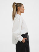 Diffusion by Kate Shirt The Jess Shirt in White
