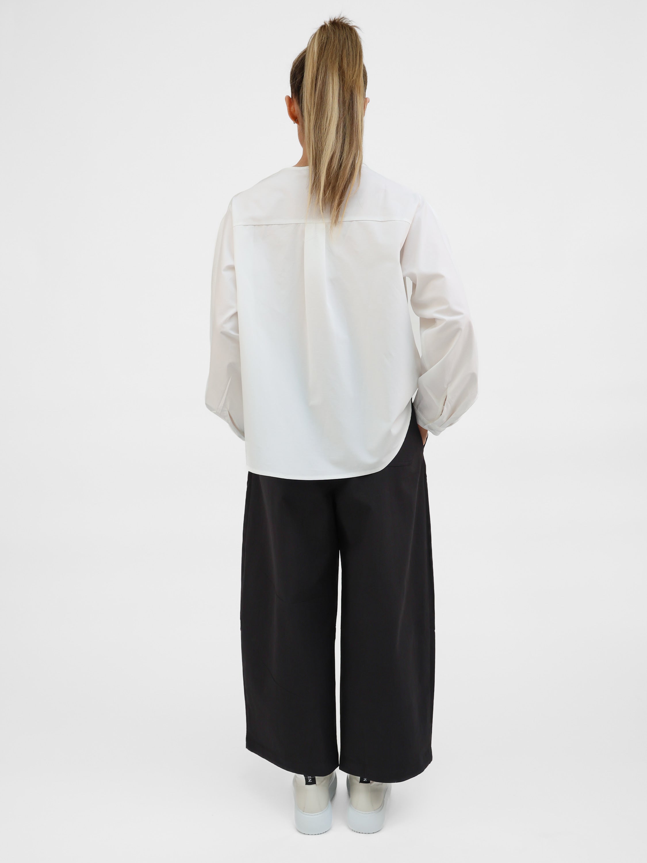 Diffusion by Kate Shirt The Jess Shirt in White