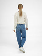 Diffusion by Kate Sweater One Size Ashley Cardigan in Cream