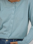 Diffusion by Kate Sweater One Size Ashley Cardigan in Mint
