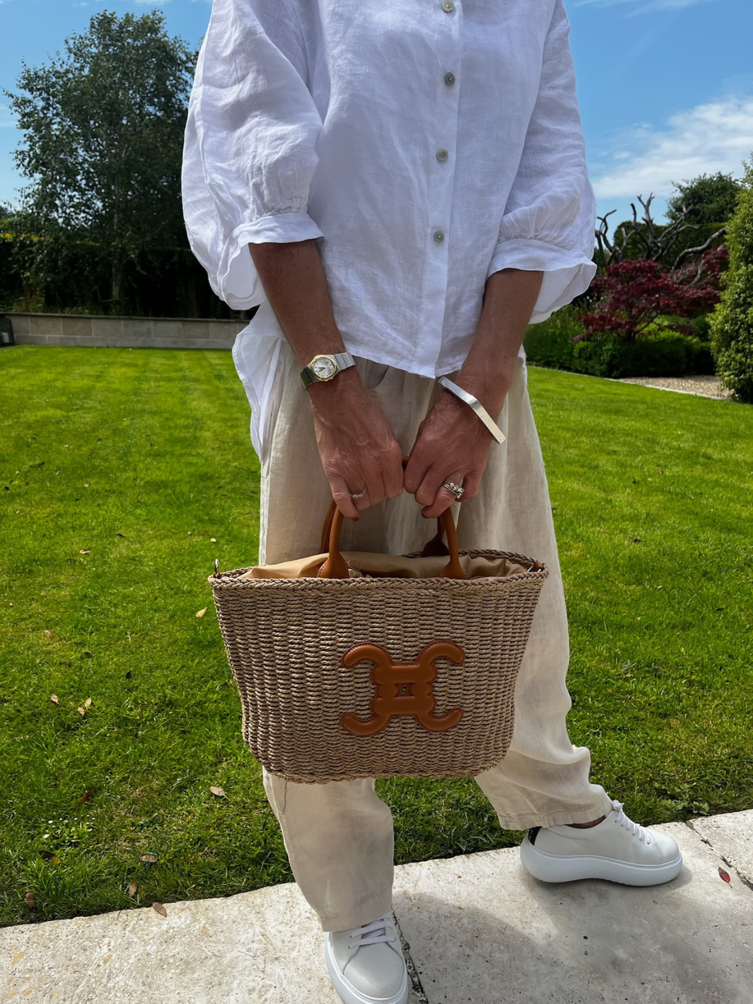 Diffusion.ie Bags One Size Mini Paloma Raffia Shopper