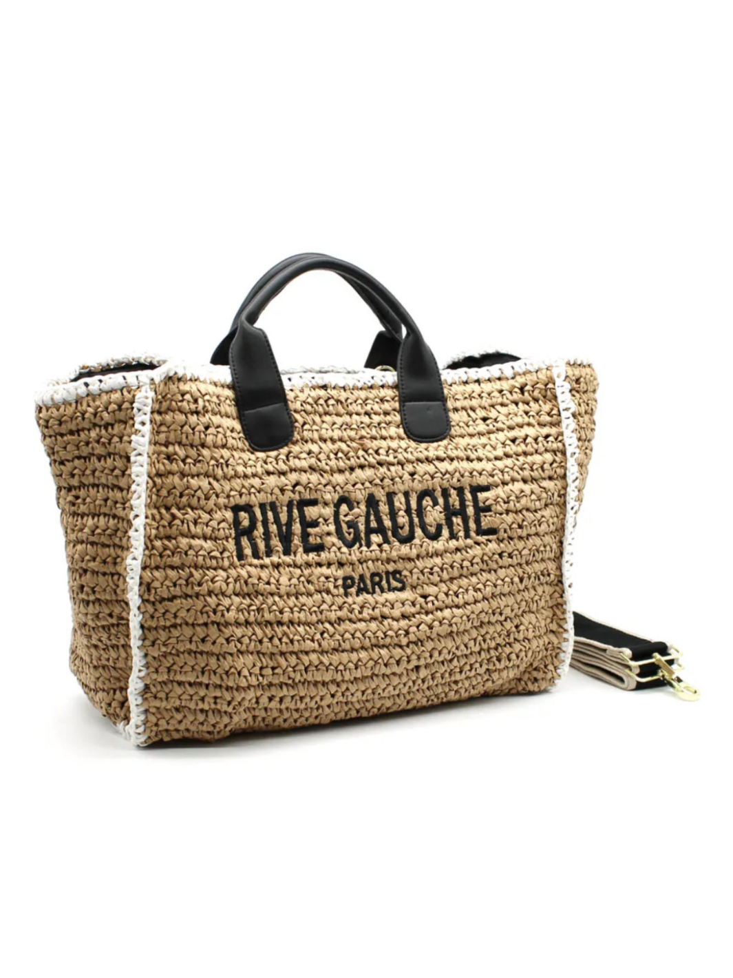 Diffusion.ie Bags One Size Rive Gauche Raffia Medium Tote
