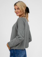 Diffusion.ie Knitwear One Size Sara Cardigan in Khaki