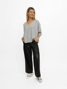 Diffusion.ie Sweater One Size Livia Sweater in Soft Grey