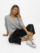Diffusion.ie Sweater One Size Livia Sweater in Soft Grey
