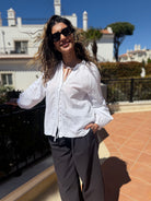 Dream Blouse Athena Blouse In White