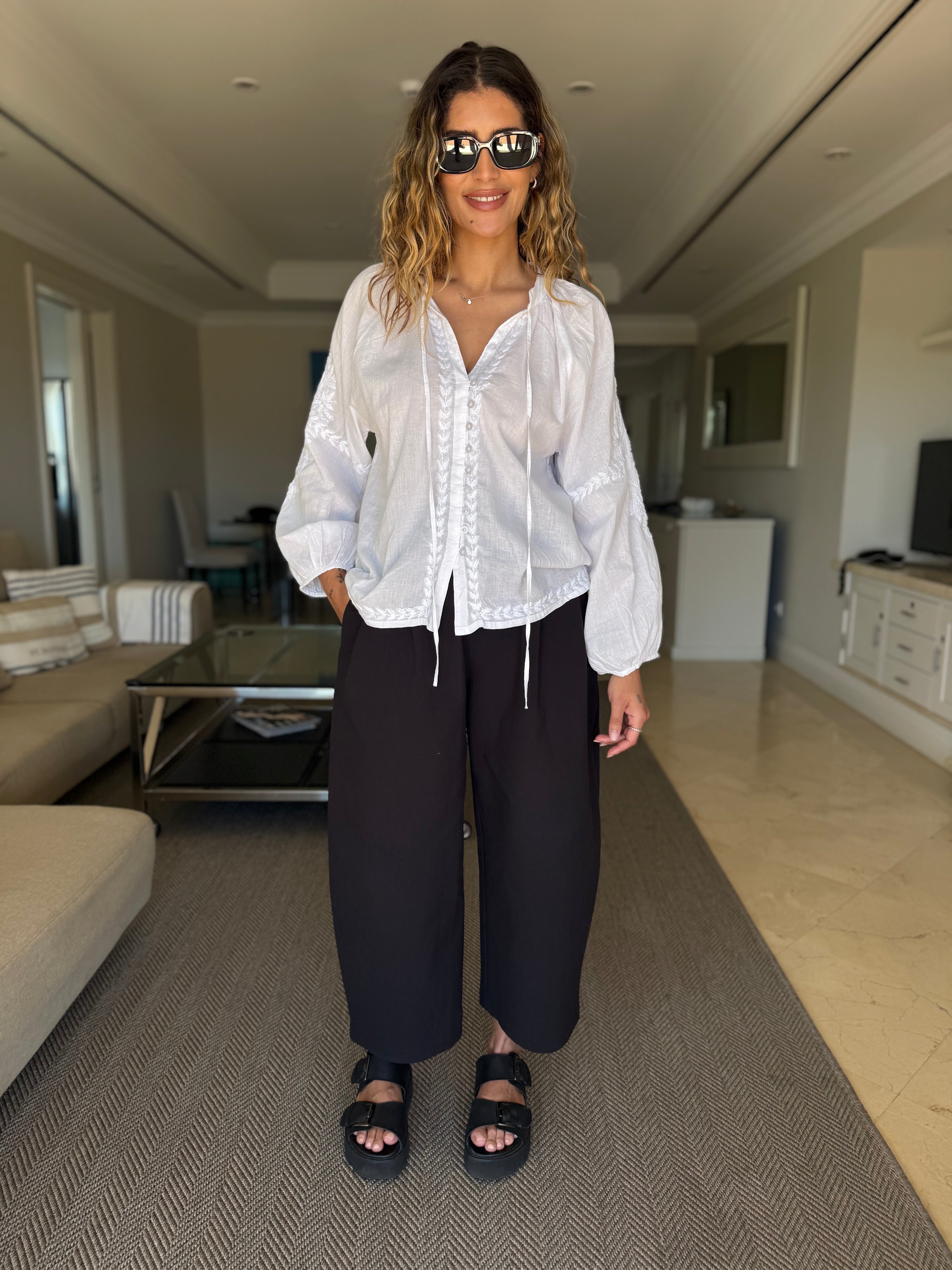 Dream Blouse Athena Blouse In White