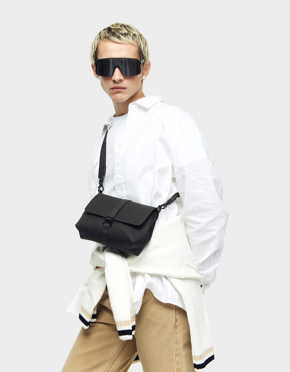 Gaston Luga Bag One Size Spläsh Crossbody Bag in Black