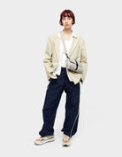 Gaston Luga Bag One Size Spläsh Crossbody Bag in Taupe