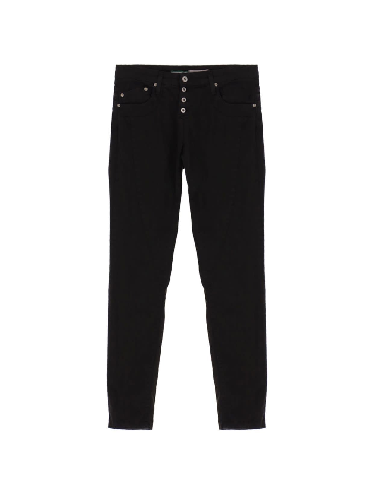 Imperial Italy Imperial Italy Black Stretch Denim Jeans