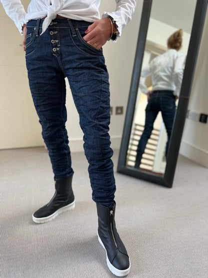 Imperial Italy Imperial Italy Blue Denim Jeans