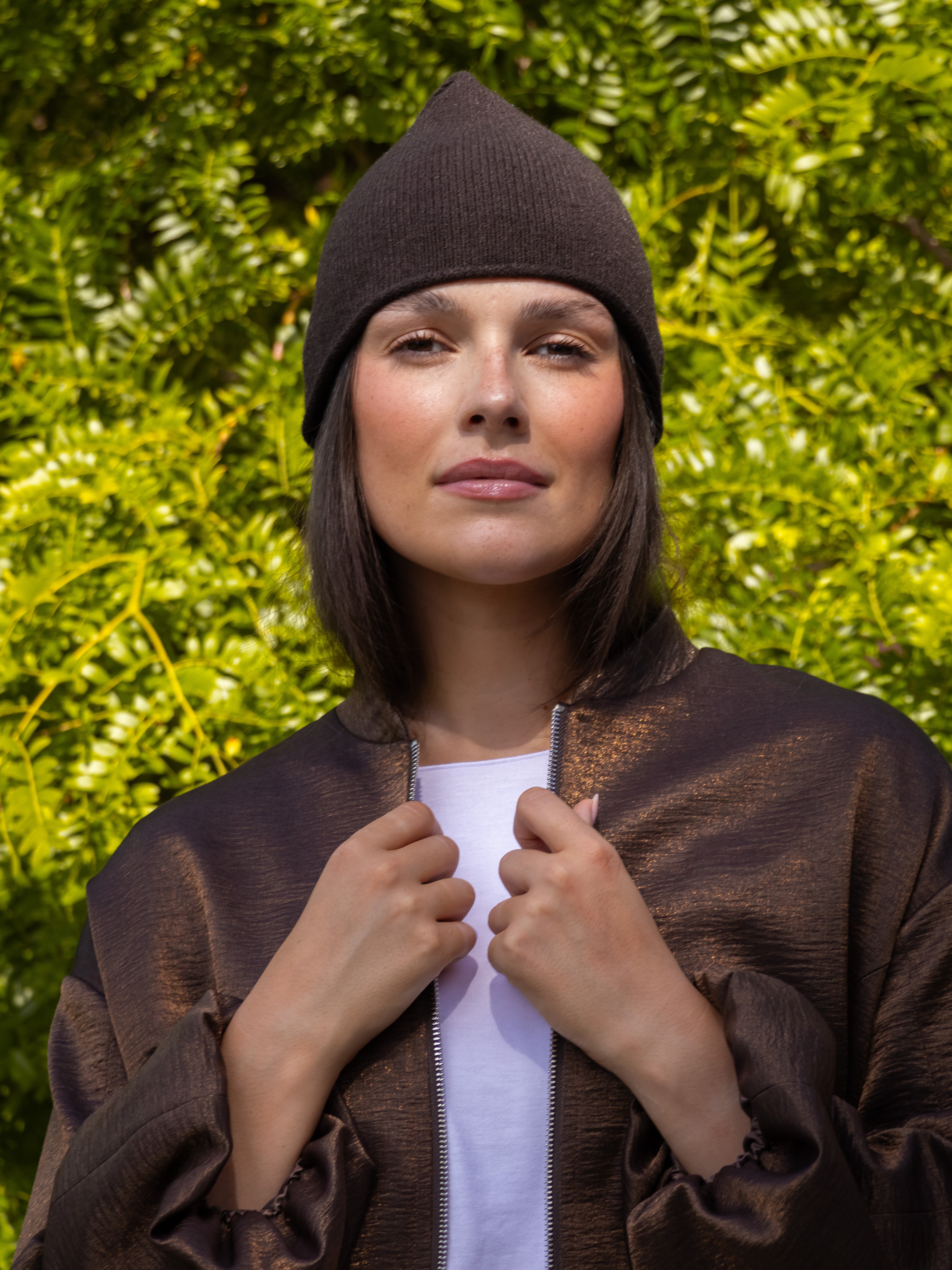 Italian Collection Hat One Size Brown Hat