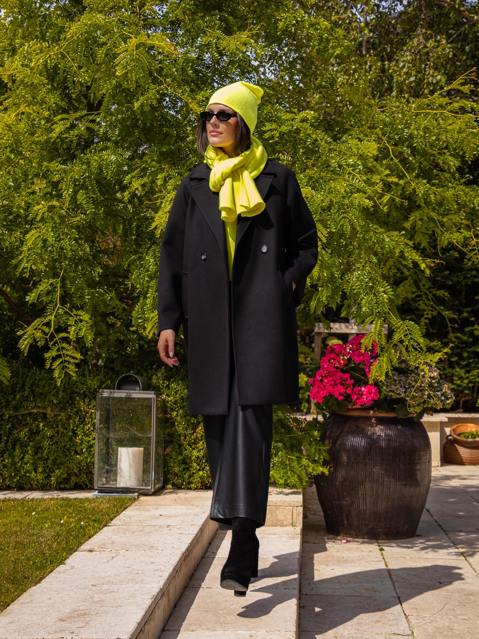 Italian Collection Hat One Size Trinny Yellow Hat