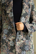 Italian Collection Jacket Baroque Studded Floral Blazer