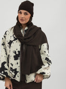 Italian Collection Scarf One Size Brown Scarf