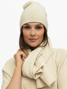 Italian Collection Scarf One Size Scarf in Latte