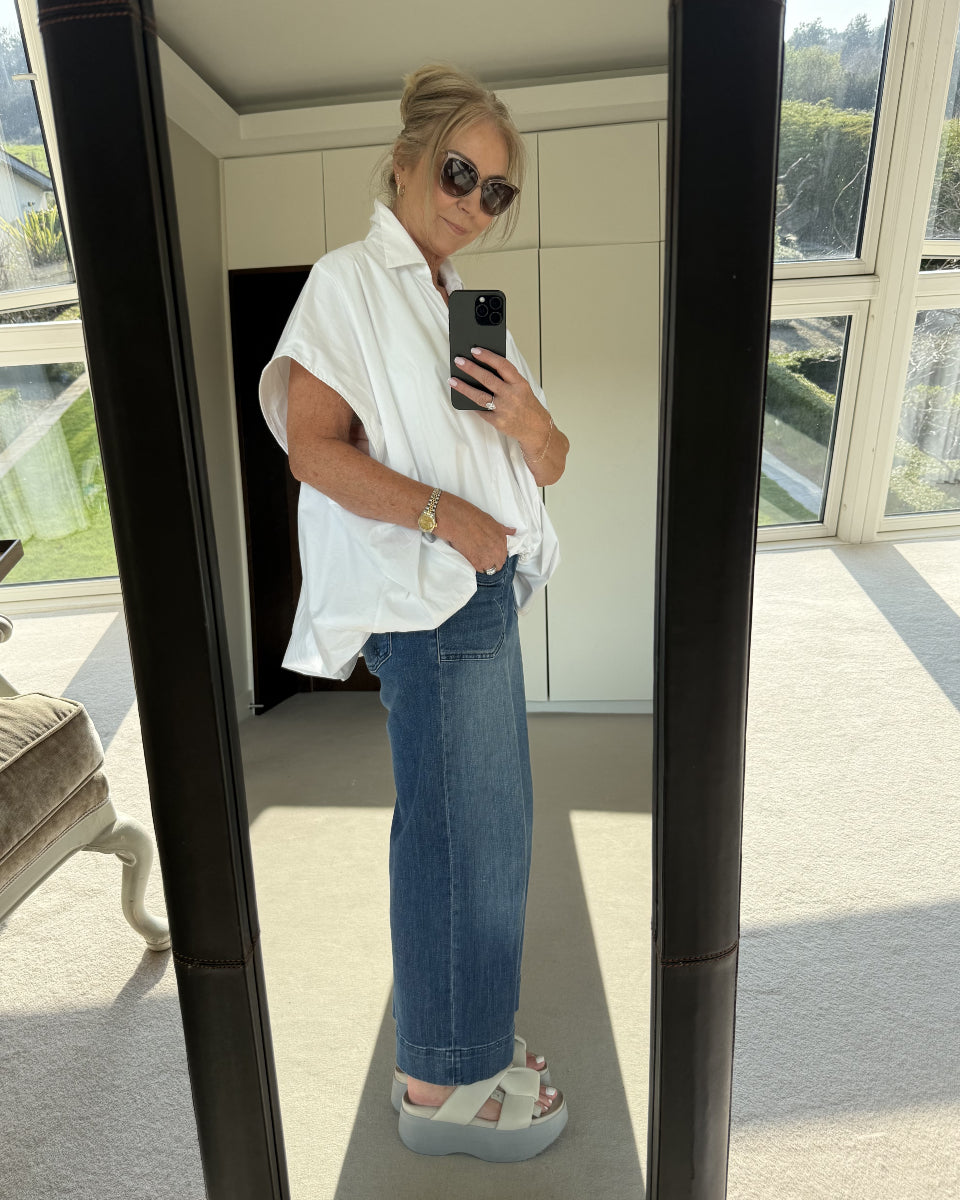 Italian Collection Shirt One Size The Great White Shirt – Short Sleeve