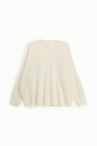 Italian Collection Sweater One Size Stella Sweater in Winter White