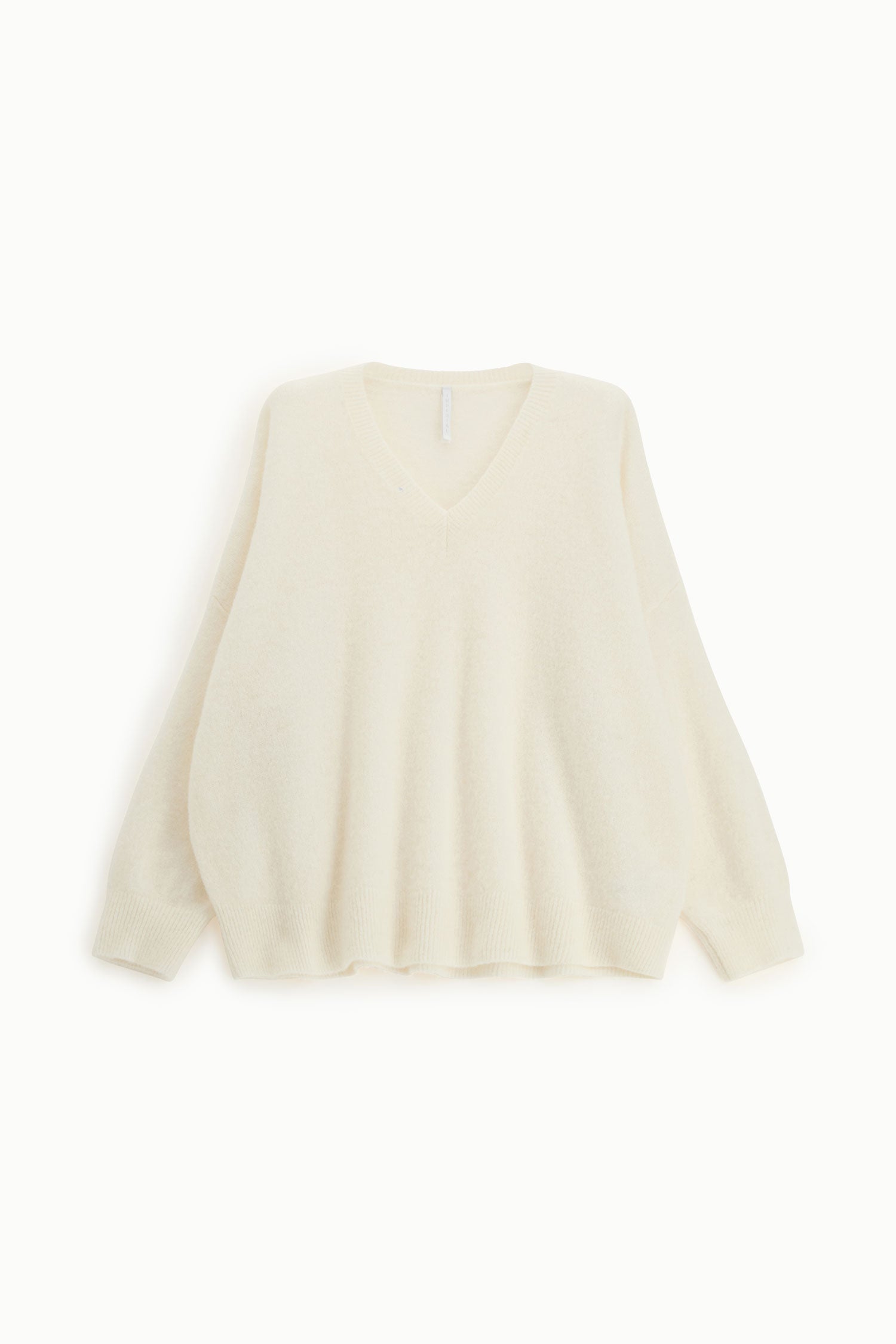Italian Collection Sweater One Size Stella Sweater in Winter White