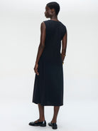 Jane Lushka Dress Almi Dress Technical Jersey in Black
