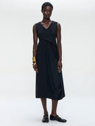 Jane Lushka Dress Almi Dress Technical Jersey in Black