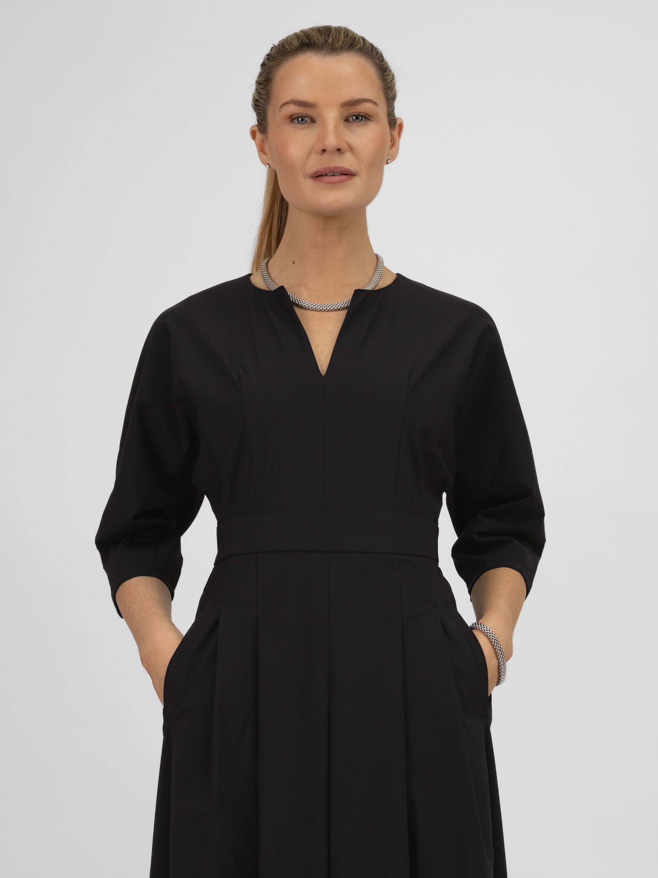 Jane Lushka Dress Gaara Dress Technical Jersey in Black