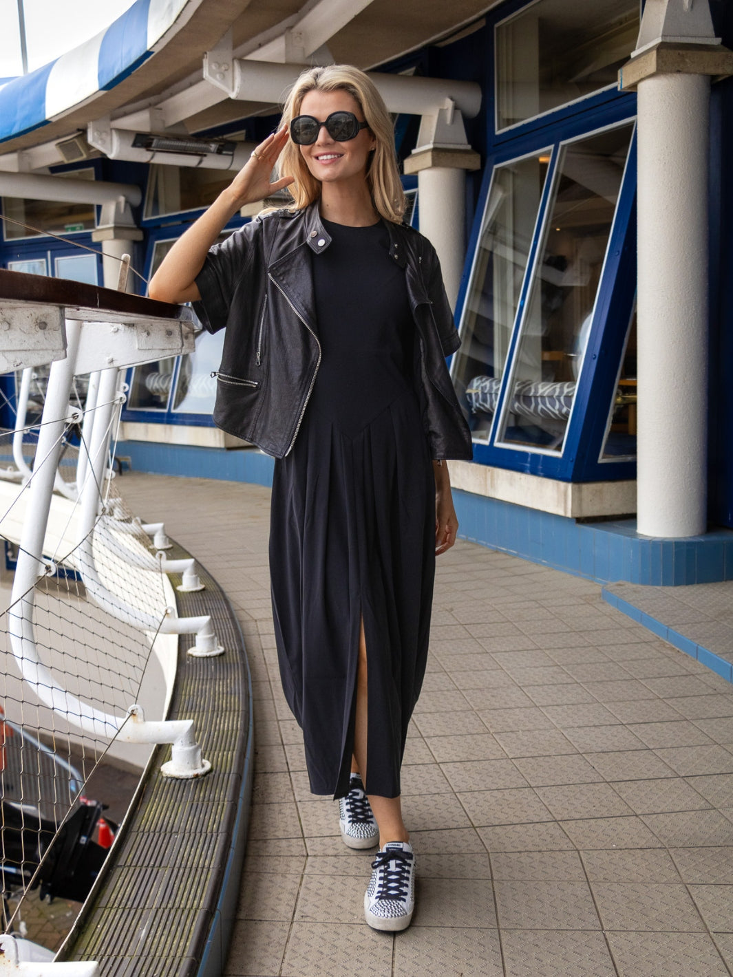 Jane Lushka Dress Jacklin Sleeveless Dress In Black From Jane Lushka