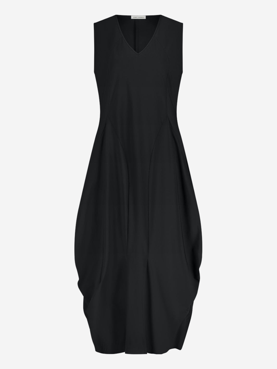 Jane Lushka Dress Ria V Neck Dress In Black From Jane Lushka
