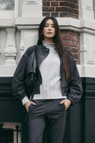 Jane Lushka Jacket Ian Jacket Technical Jersey in Grey