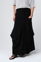 Jane Lushka Skirt Nell Skirt Technical Jersey in Black