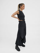Jane Lushka Skirt Nell Skirt Technical Jersey in Black