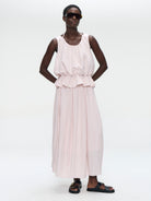 Jane Lushka Skirt Reiki Viscose Skirt in Pink
