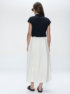 Jane Lushka Skirt Reiki Viscose Skirt in White