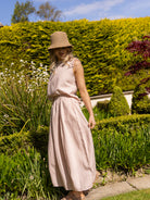 Jane Lushka Top Masako Viscose Mix Top in Pink
