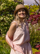 Jane Lushka Top Masako Viscose Mix Top in Pink