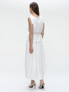 Jane Lushka Top Masako Viscose Mix Top in White