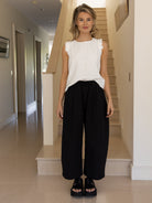 Jane Lushka Top Masako Viscose Mix Top in White