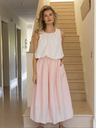 Jane Lushka Top Nori Cotton Top in Off White
